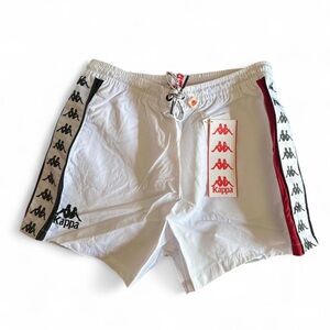 NWT Vintage/Retro Kappa 6” Inseam Swim/Active Shorts Mesh Lining Size Medium